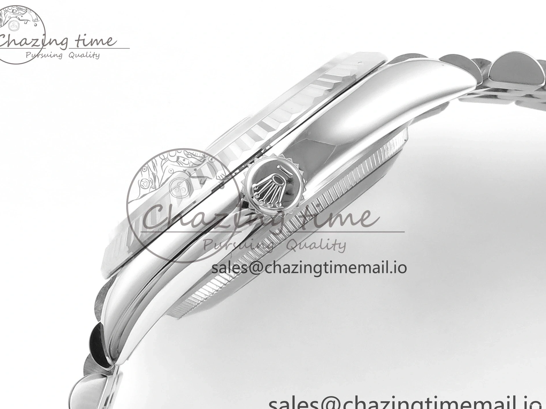 Purple Roman Edition 36 Diamonds DateJust on Bracelet A3235 Dial Jubilee Best EWEF 126234 0218